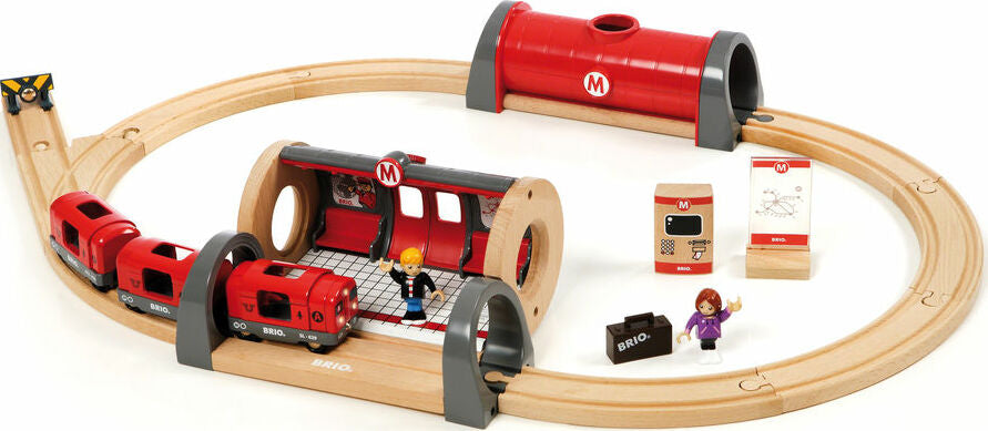 BRIO Metro Railway Set