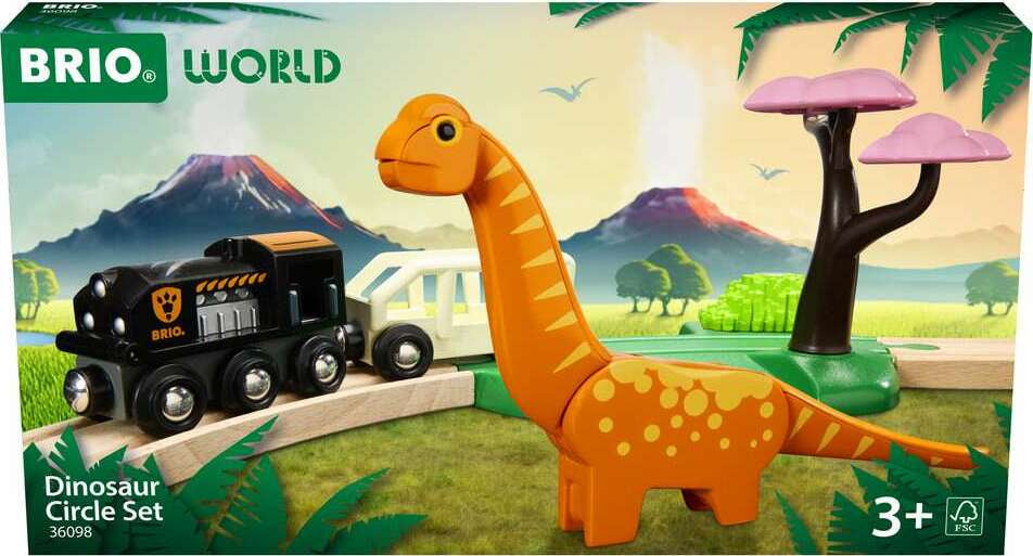 BRIO World – 36098 Dinosaur Circle Set 