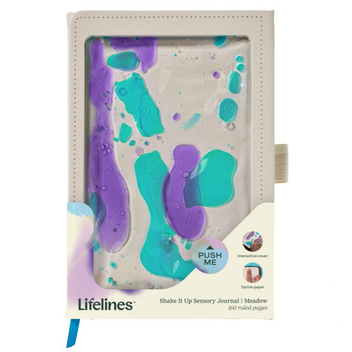 "Shake It Up" Sensory Journal Purple Blue (Meadow)