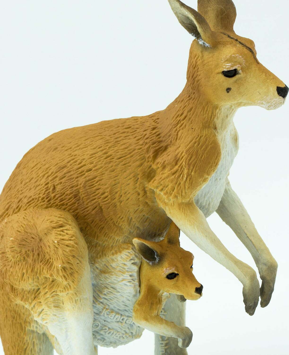 Kangaroo with Joey Toy