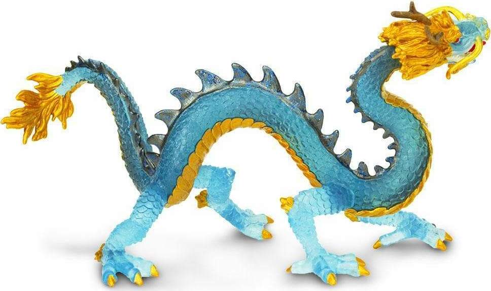 Krystal Blue Dragon Toy