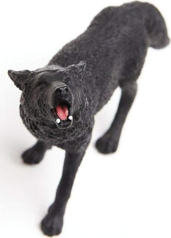 Black Wolf Toy