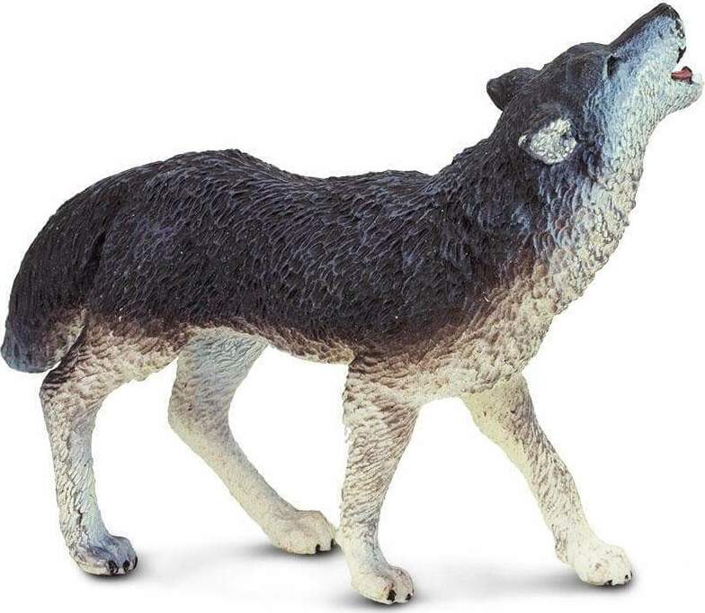 Gray Wolf Toy