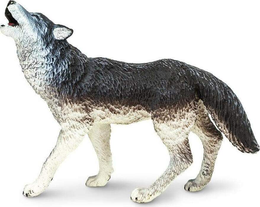 Gray Wolf Toy