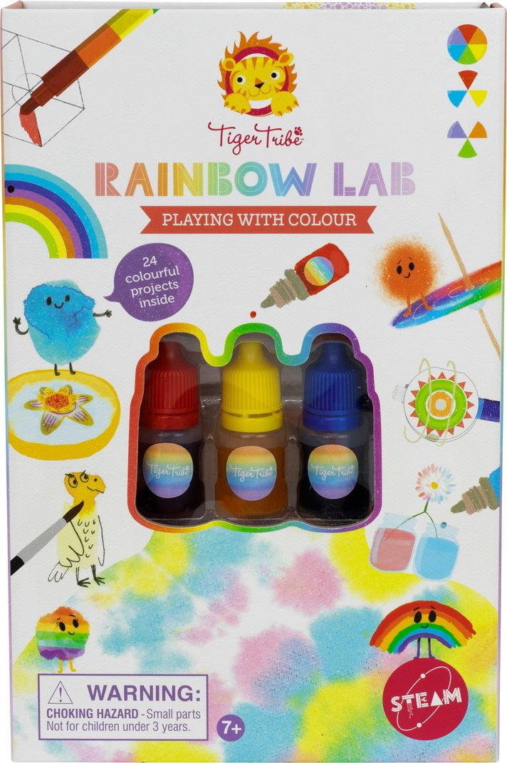 Rainbow Lab  Playing With Color