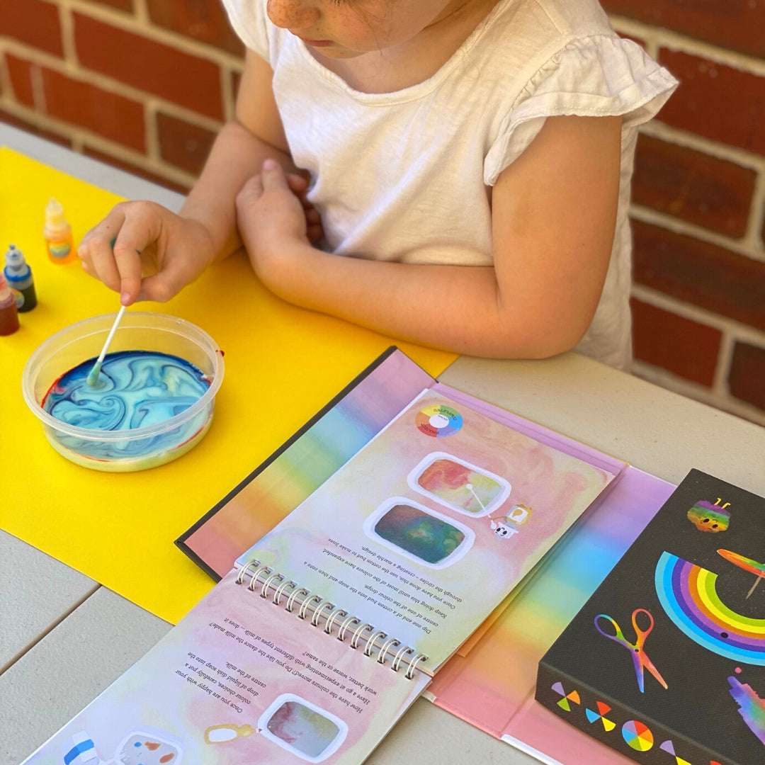 Rainbow Lab  Playing With Color