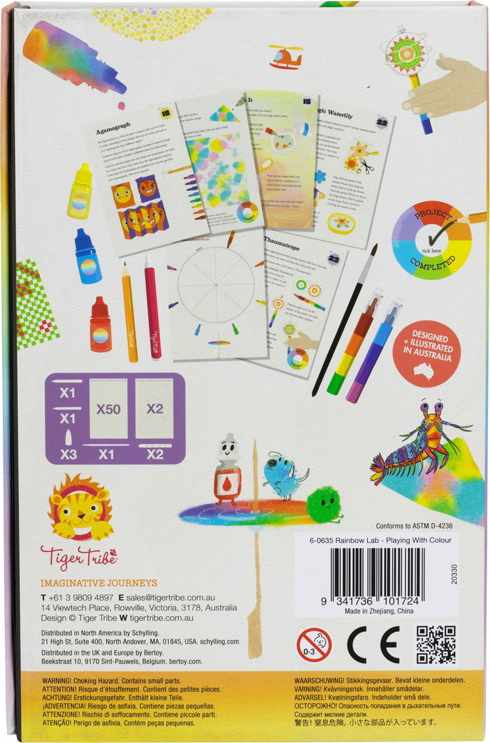 Rainbow Lab  Playing With Color