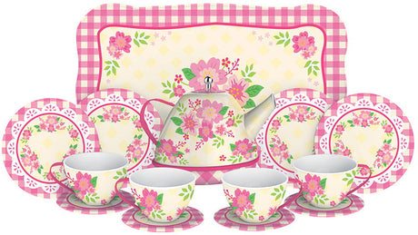 Fancy Tin Tea Set