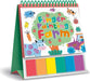 Finger Painting Farm: Easel Coloring Book with 6 Paints