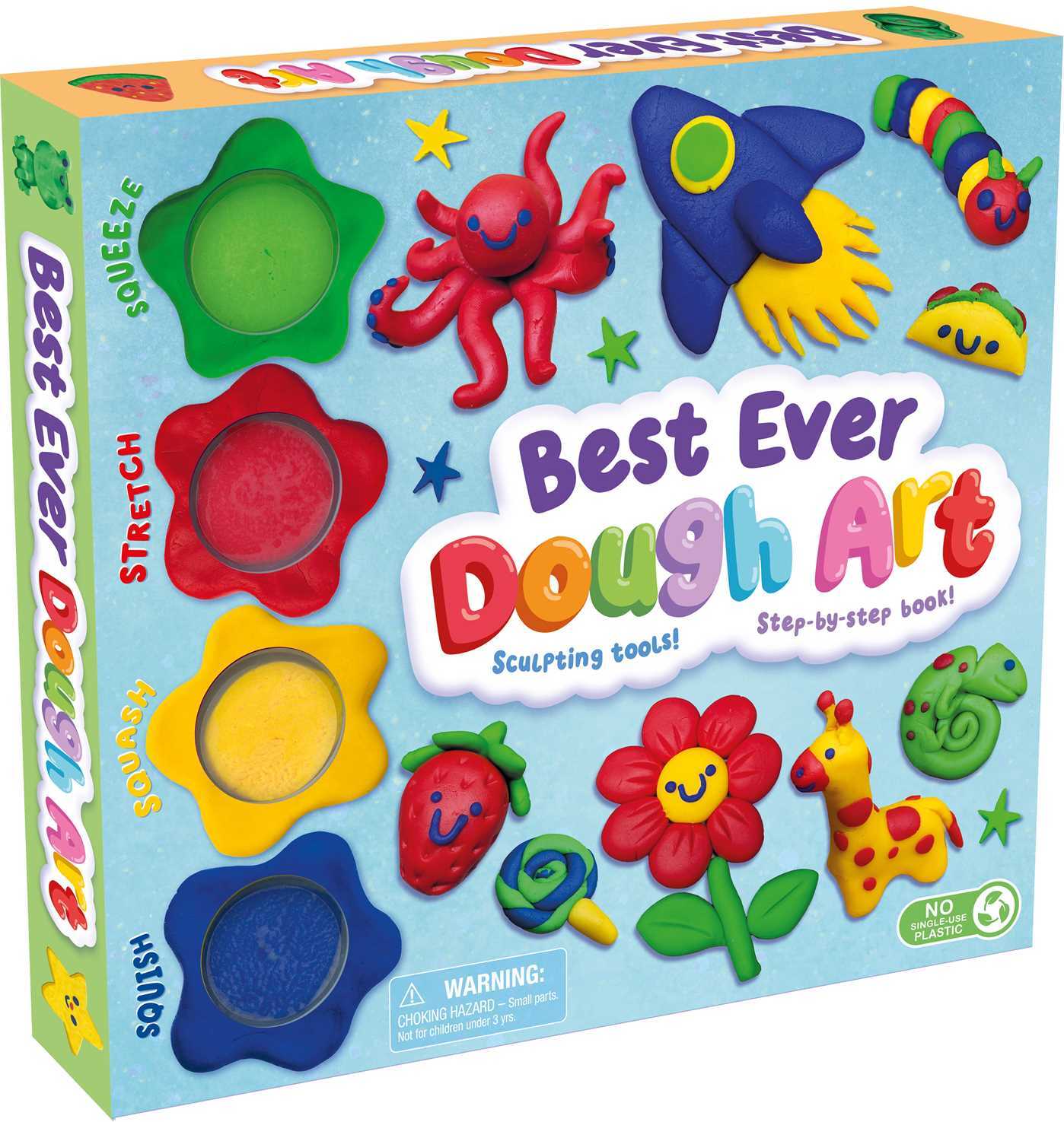  Best Ever Dough Art: with 4 Different Color Doughs, Sculpting Tools, and Step-by-Step Book