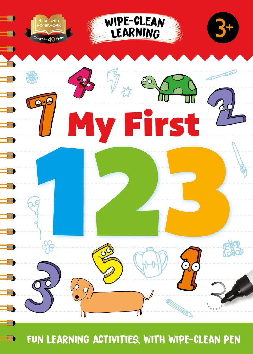 Help with Homework My First 123: Fun Learning Activities with Wipe-Clean Pen