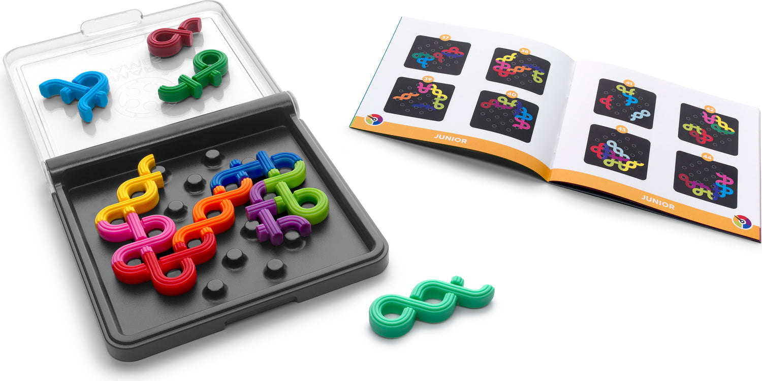 IQ Noodles: Bendable Brain Teaser with 120 Challenges