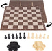 Chess and Checkers in 2pc Rectangular Traditions Box