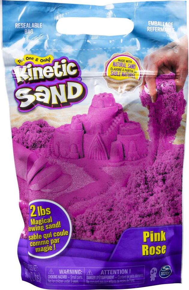 Kinetic Sand, Pink, 2 lb Bag