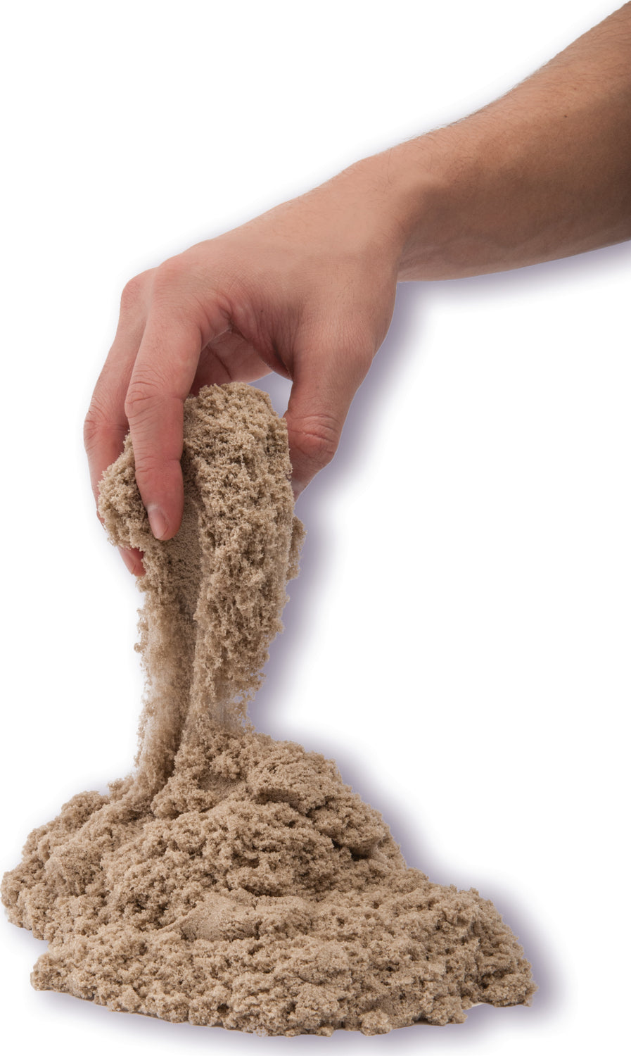 Kinetic Sand, 1kg (2.2lb) of All-Natural Brown Sensory Toys Play Sand for Mixing, Molding and Creating