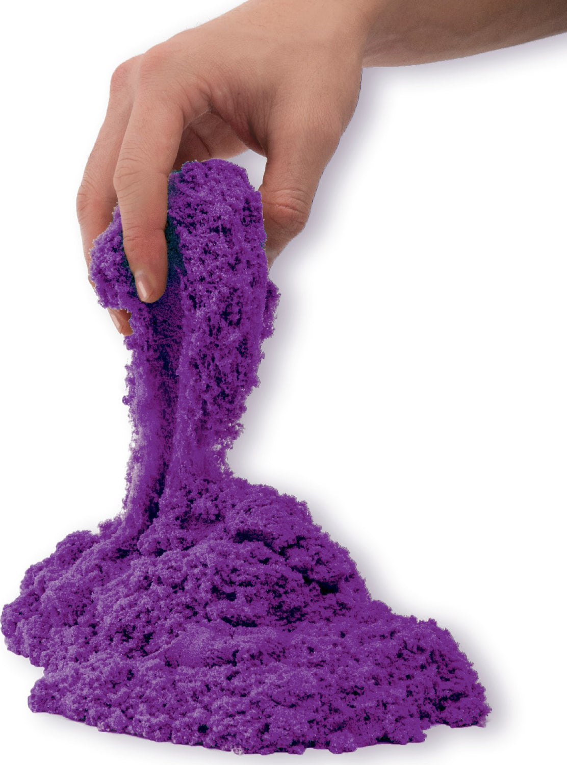 Kinetic Sand, The Original Moldable Sensory Play Sand Toys For Kids, Purple, 2 lb. Resealable Bag, Ages 3+