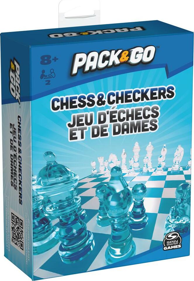 Pack and Go Chess and Checkers Board Game