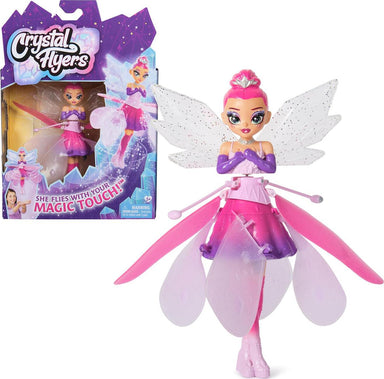 Crystal Flyers, Magical Flying Toy Doll with Crystal Wings