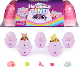 Hatchimals Alive, Rainbow Splash Egg Carton