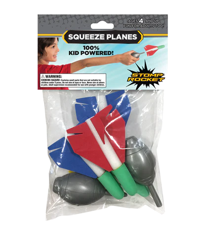 Stomp Rocket Squeeze Planes