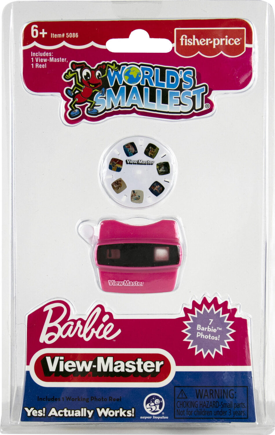 World's Smallest Viewmaster-Barbie