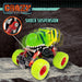 Crazy Truck - Pull Back Dinosaur Truck - Jurassic Green
