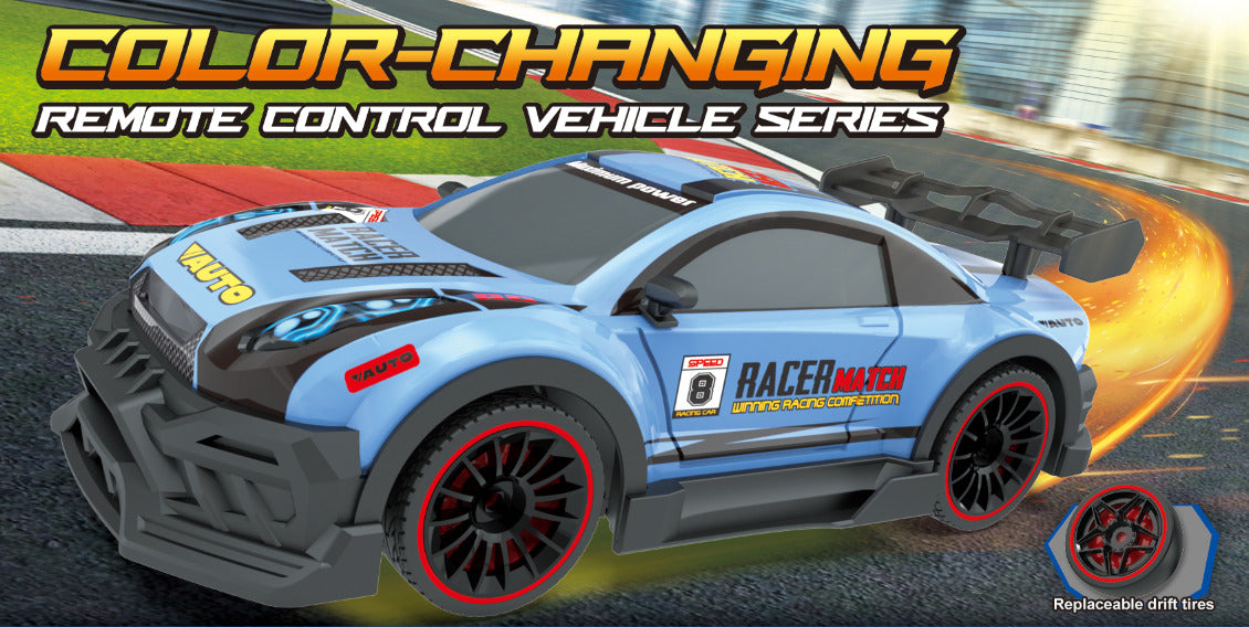 Color-Changing RC Drifter Car 1:20 Scale
