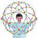 Hoberman Original Rainbow Sphere