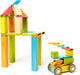 Tegu Classics: 42-Piece Set Magnetic Wooden Blocks (TINTS)