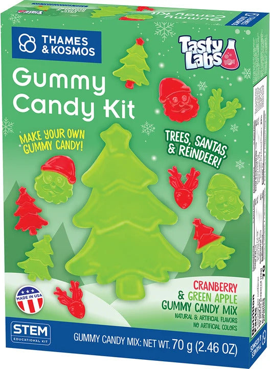 Gummy Candy Kit - Trees, Santas & Reindeer