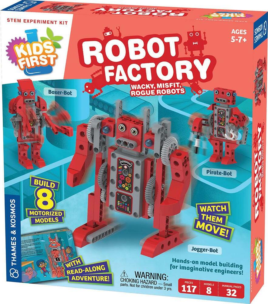 Kids First Robot Factory: Wacky, Misfit, Rogue Robots