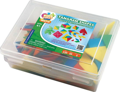 Kids First Math: Tangram Shapes Math Kit With Activity Cards