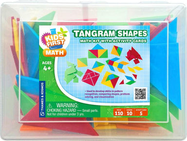 Kids First Math: Tangram Shapes Math Kit With Activity Cards