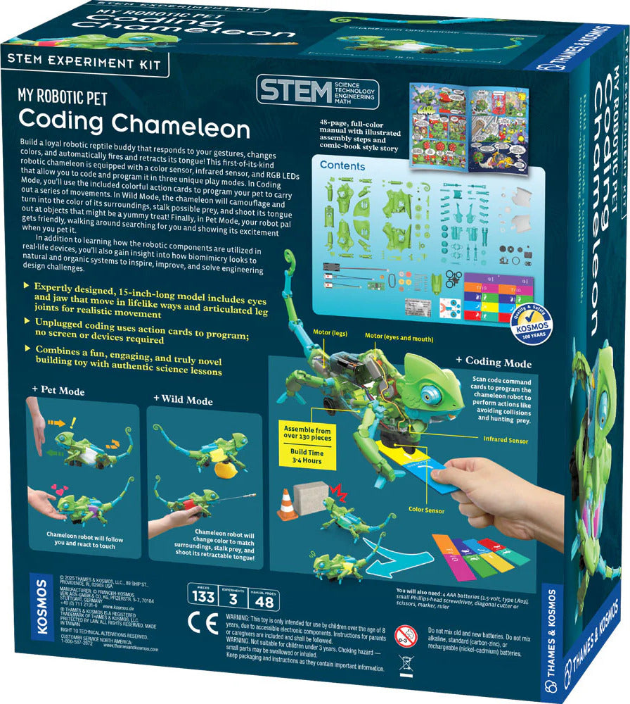 My Robotic Pet: Coding Chameleon