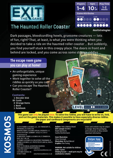 EXIT: The Haunted Roller Coaster