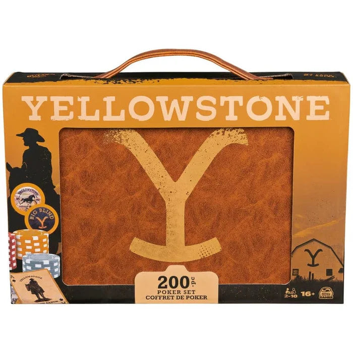 Yellowstone 200-Piece Poker Set with Custom Carrying Case