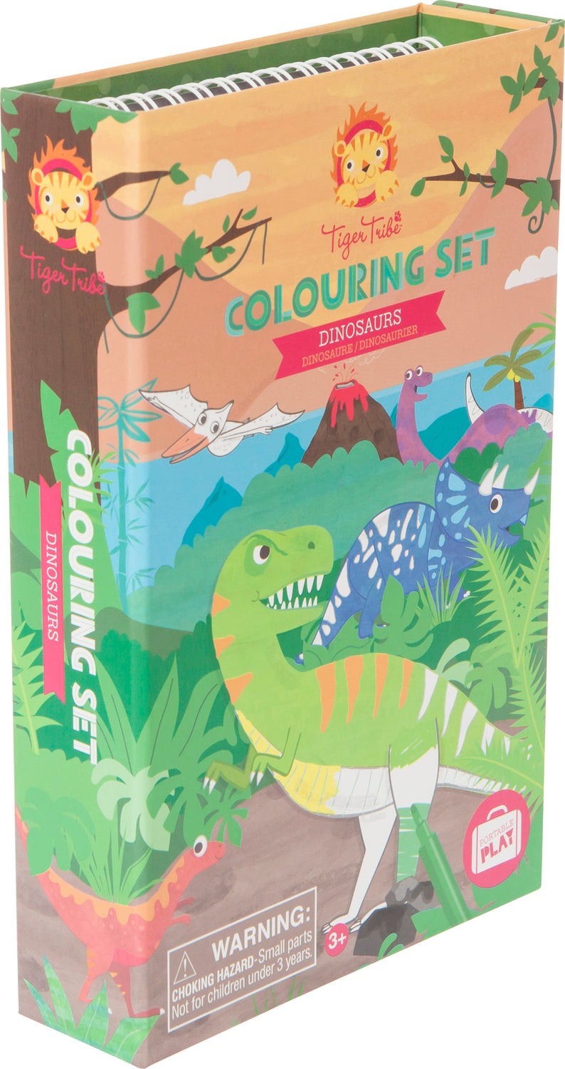 Coloring Set - Dinosaur