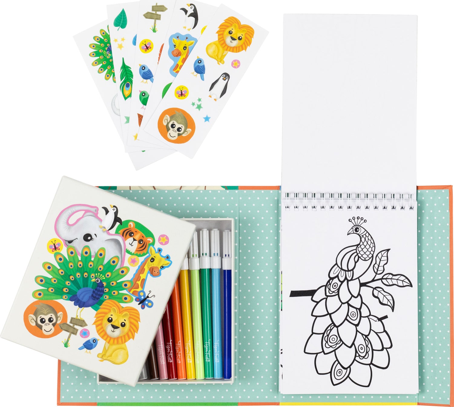 Coloring Set - Zoo