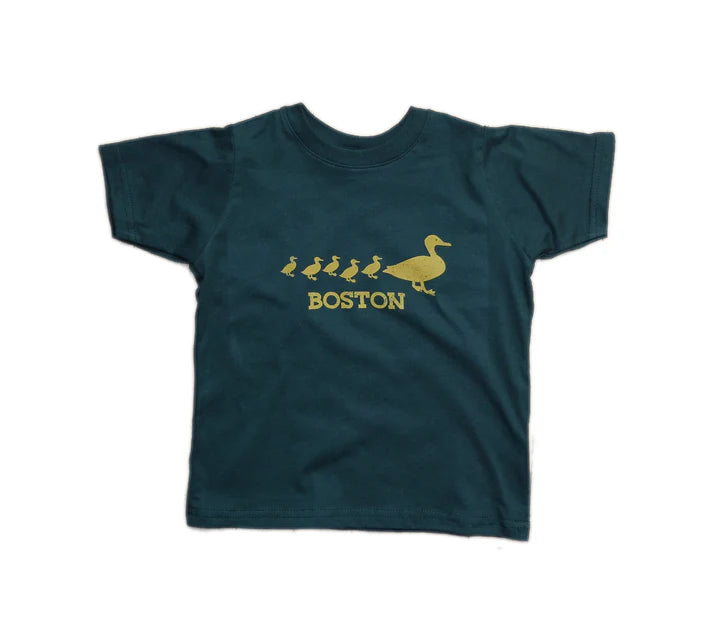 Toddler Boston Ducklings T-Shirt - Forest Green 5/6T