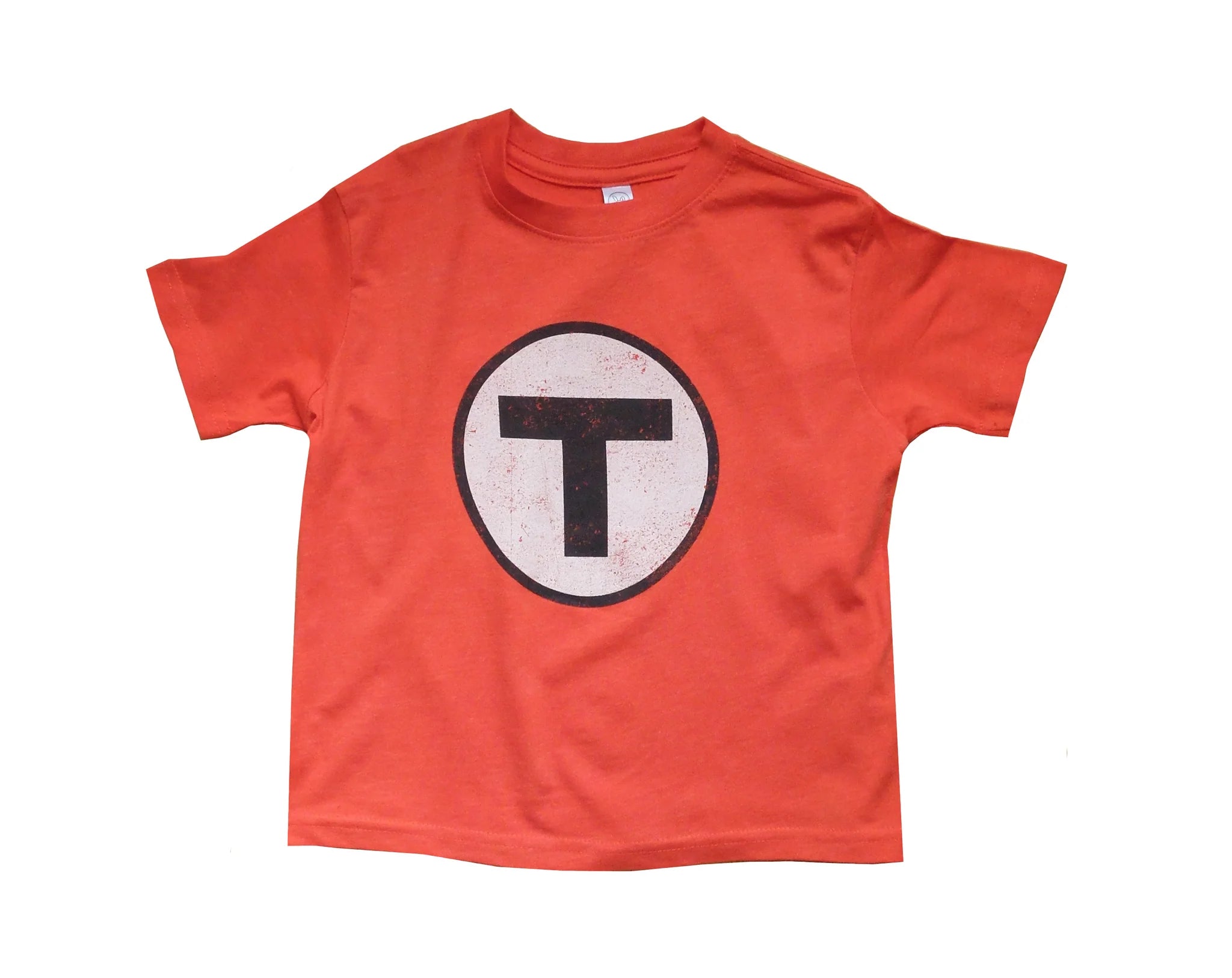 Toddler MBTA Logo T-Shirt - Vintage Orange 2T