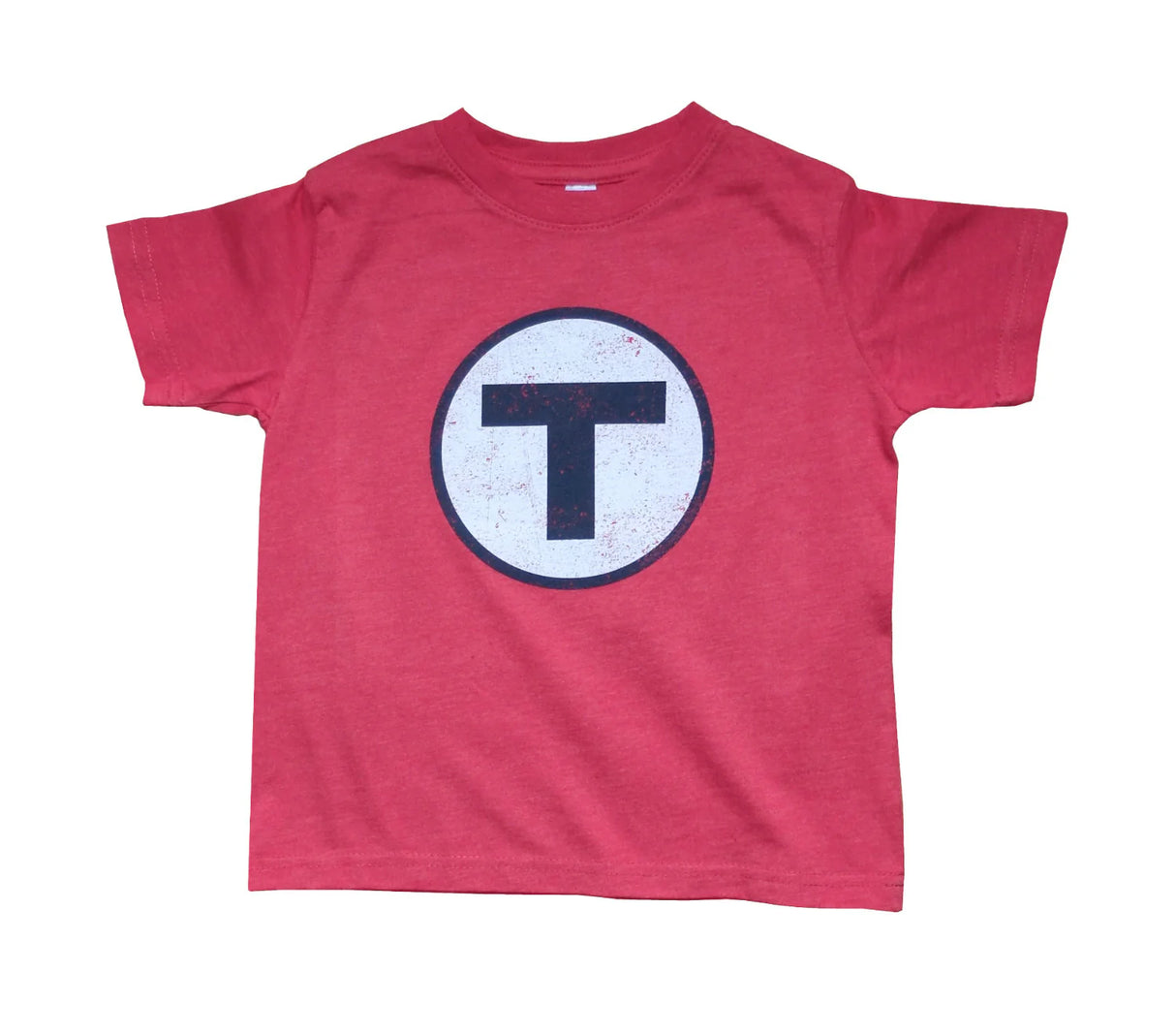 Toddler MBTA Logo T-Shirt - Vintage Red 5/6T