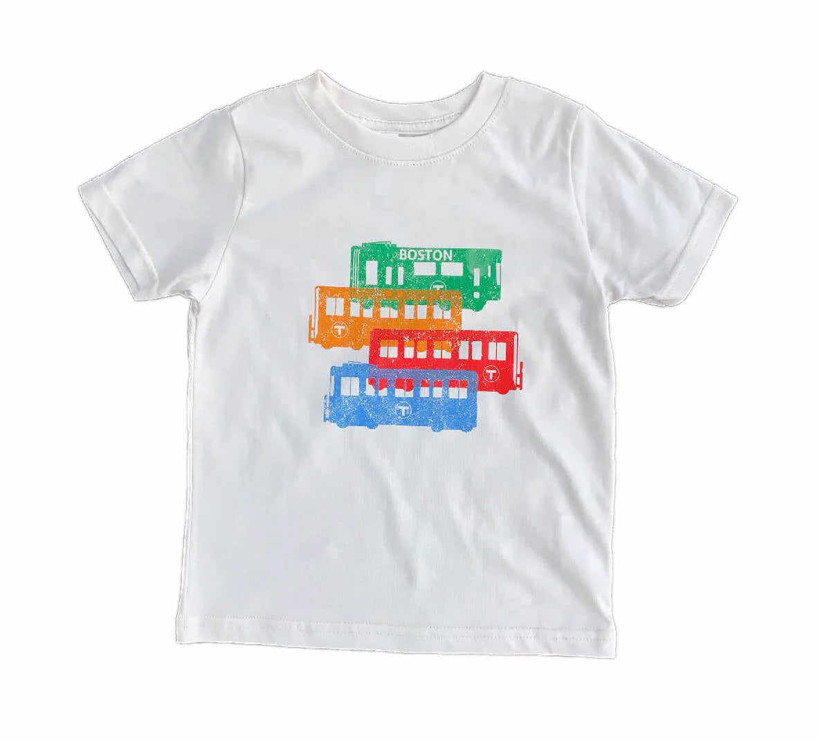 Toddler Boston Subway Silhouette T-shirt 2T