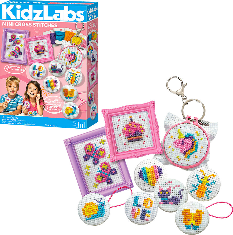 Kidzmaker Mini Cross-stitch Buttons