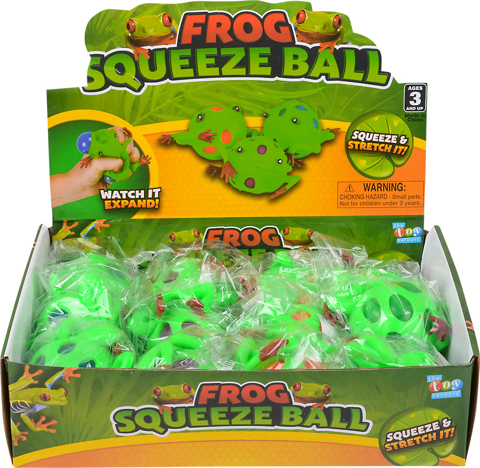 3" Frog Squeeze Mesh Ball