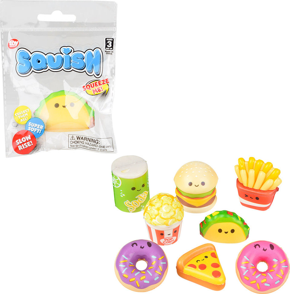 Micro Squish Fun Foods 1.5"-2.25"