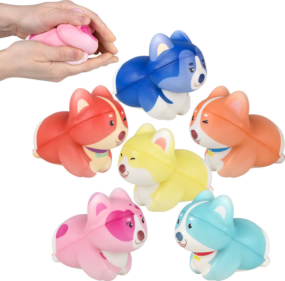 5" Squish Corgi (sold individually)
