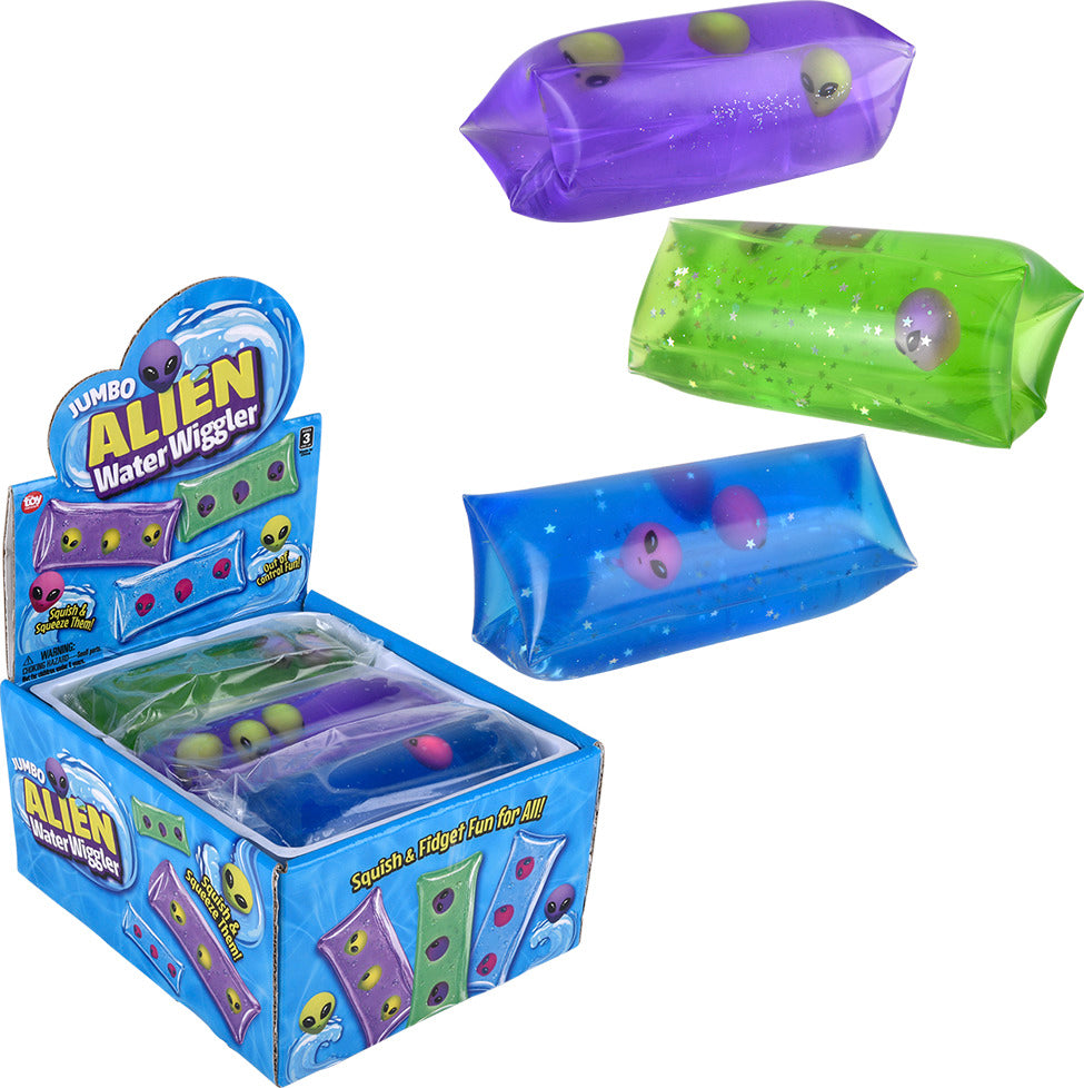5" Jumbo Alien Water Wigglers (sold individually)