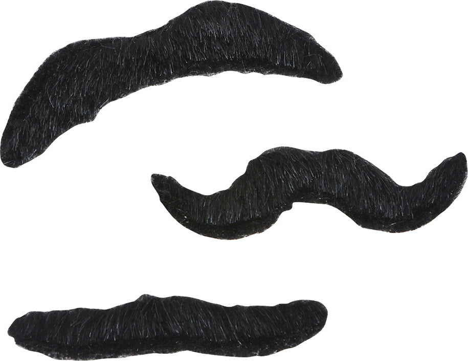 3.5" 3 pc Mustache Set