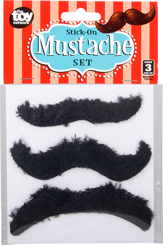 3.5" 3 pc Mustache Set