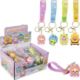 Kawaii Animal Wristlet Clip On 2" (assorted)